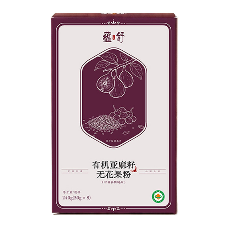 想真有机亚麻籽无花果代餐粉240g