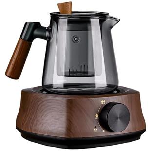 玻璃煮茶壶2025新款煮茶器茶壶办公室泡茶烧水壶小型电陶炉养生壶