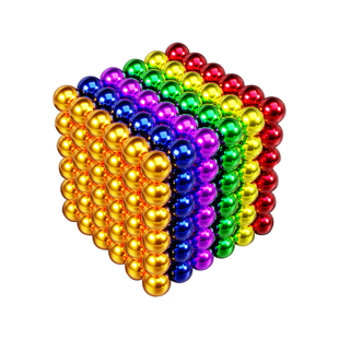 巴克磁力球磁力珠便宜魔力磁铁球1000颗八克球吸铁石拼装拼搭玩具