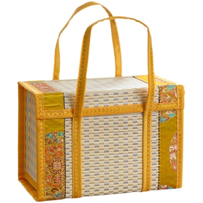 皖竹坊手拎竹编包装网红环保竹篮