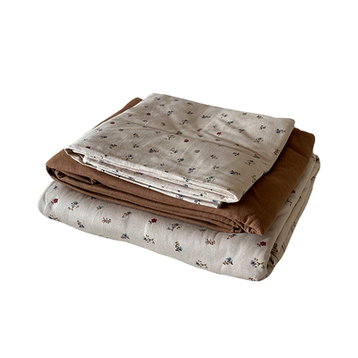 浪漫复古小文艺风软糯糯四件套