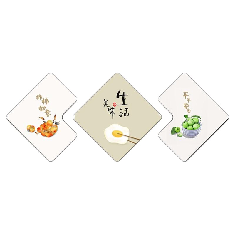 客厅轻奢高级厨房画餐桌墙上挂画