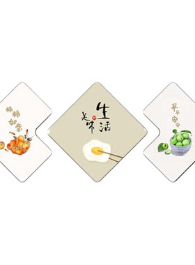 客厅轻奢高级厨房画餐桌墙上挂画