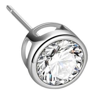 爆闪百搭纯银小耳钉钻石耳骨钉高级感耳饰女辣妹耳环2022年新款潮