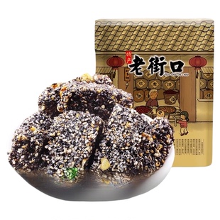 老街口黑芝麻花生酥150g茶点零食小吃酥糖特产传统茶点休闲糕点