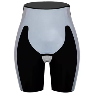 收腹安全裤裤打底裤女冰丝无痕提臀运动强力悬浮塑身内裤塑形高弹