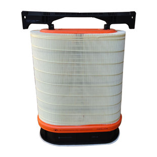 适配原厂陕汽德龙新m3000s空气滤芯国六天然气X6000纳米直流空滤