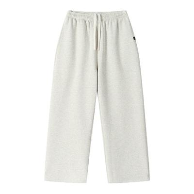 薛之谦dsp空气层宽松针织长裤