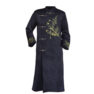 伴郎服中式2025新款冬季结婚礼服新郎唐装相声大褂接亲兄弟伴郎服