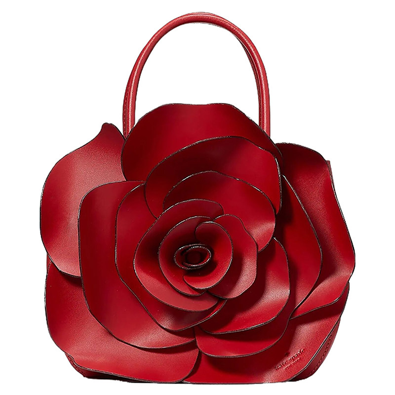 katespade3D玫瑰花异型包小方包