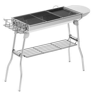 烧烤炉子家用户外烧烤架2025新款烧烤炉折叠不锈钢便携式碳烤肉炉