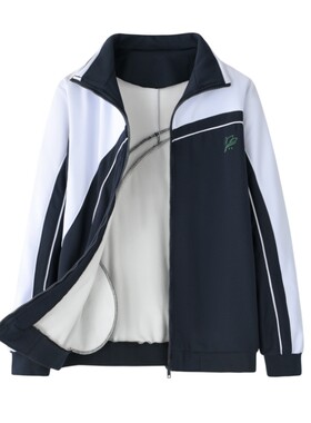深圳校服中学生冬装运动服外套