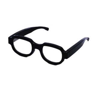 柯南同款LED发光眼镜中二cos蹦迪墨镜表演直播道具科技感太阳镜