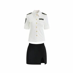 性感睡衣女警制服空姐套装职场秘书cos超短裙夜店主播暗示衣睡裙