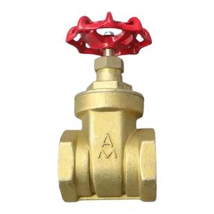 正品埃美柯闸阀水开关158全铜丝扣加厚大流量足通孔高压高温dn25