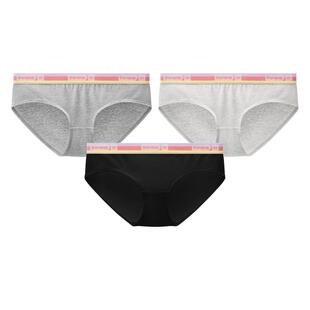 3件|蕉内银皮301S女士内裤纯棉透气裆抗菌运动高颜值性感三角裤女