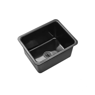 实验室化验室PP水槽防酸碱耐腐蚀试验台高密度水池水盆防臭斗550