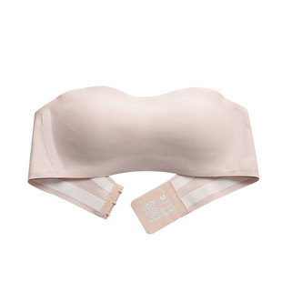 蹦迪罩！无肩带内衣女防滑聚拢抹胸无痕隐形文胸裹胸小胸薄款大胸