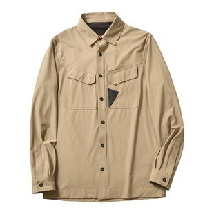 猎装系列！机能户外高端夏季速干透气弹力耐磨防晒长袖衬衣男衬衫