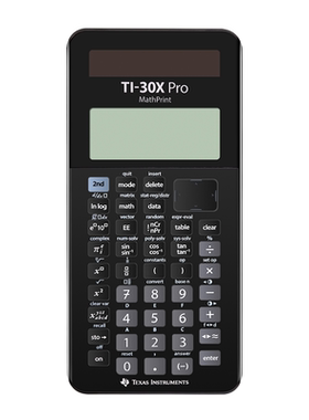 德州仪器TI-30X Pro工程函数科学计算器数学统计工程矩阵微积分
