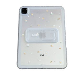 泡泡金鱼可调节适用苹果三星华为2025ipadpro保护套平板Air34678壳第十代小米Matepad少女S可爱软9A卡通mini7