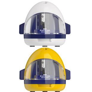 【吾皇】齐心电动削笔机学生个性创意可爱萌卷笔刀适用素描多种铅笔四档可调粗细铅笔刀学习用品