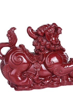 紫金砂摆件中式客厅书房