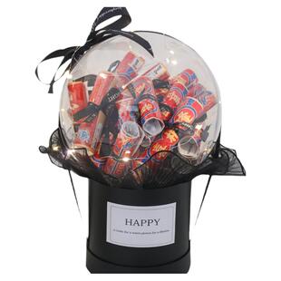 情人节创意暴富花抱抱桶花束手工diy材料送男女朋友实用生日礼物