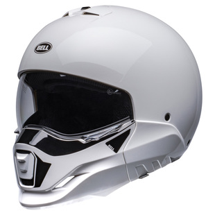 美国Bell贝尔Broozer复古头盔防雾骑行头盔半盔下巴可拆