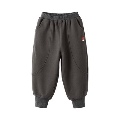 贝肽斯儿童裤子纯棉a类加绒保暖