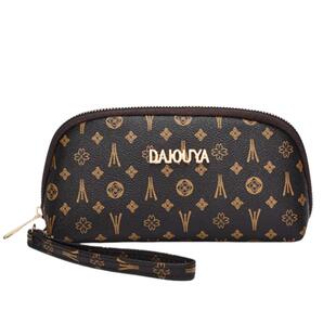 真皮质感手拿包女简约百搭手机零钱包长款钱包拉链手包女小包软皮