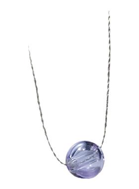 锁骨链原创设计茗树奇遇玻璃珠