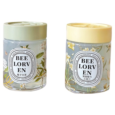 宝洛芬车载固体无火香膏持久留香