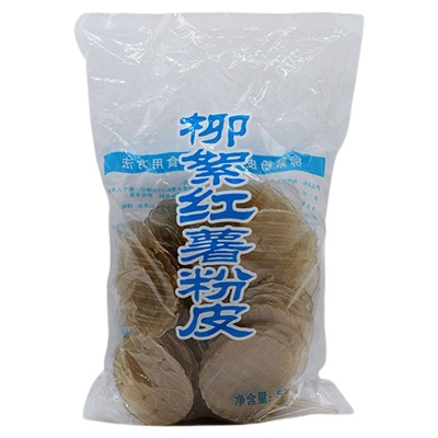 红薯小粉皮柳絮粉皮山东泗水特产