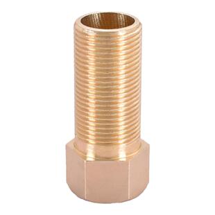 4分6分黄铜内外丝加长加厚DN15 20铜管件40长50 70 100mm接头配件