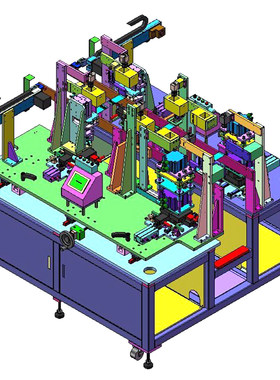 1.4万套solidworks非标自动化设备3D图纸机械设计SW建模三维模型