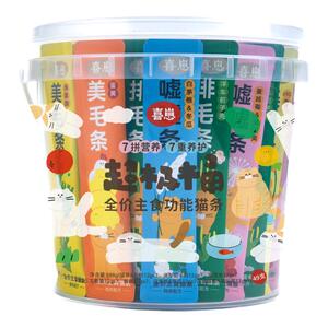 喜崽主食猫条桶零食湿粮猫罐头美毛化毛排毛湿粮全价非零食