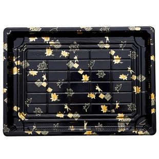 3号一次性塑料三文鱼日式寿司盒10粒紫菜包饭外卖打包盒厂家直销