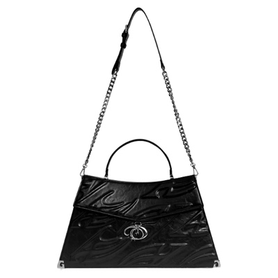 ArguE轻奢立体斜挎包浮雕托特包