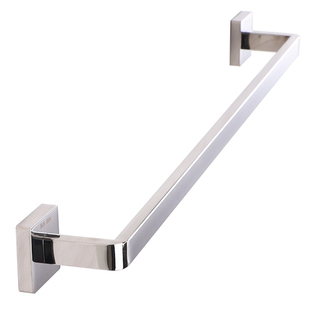 毛巾架不锈钢304浴巾架浴室毛巾杆免打孔卫生间毛巾架子卫浴五金