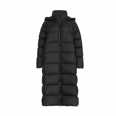 AUM奥姆连帽长款鹅绒服