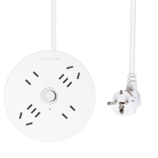 公牛欧标插座德标插排韩国转换插头圆盘排插欧洲法国德国插接线板