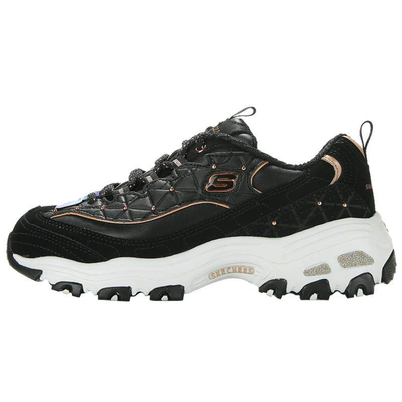 Skechers/斯凯奇正品2020年春季新款女子厚底熊猫鞋低帮休闲鞋