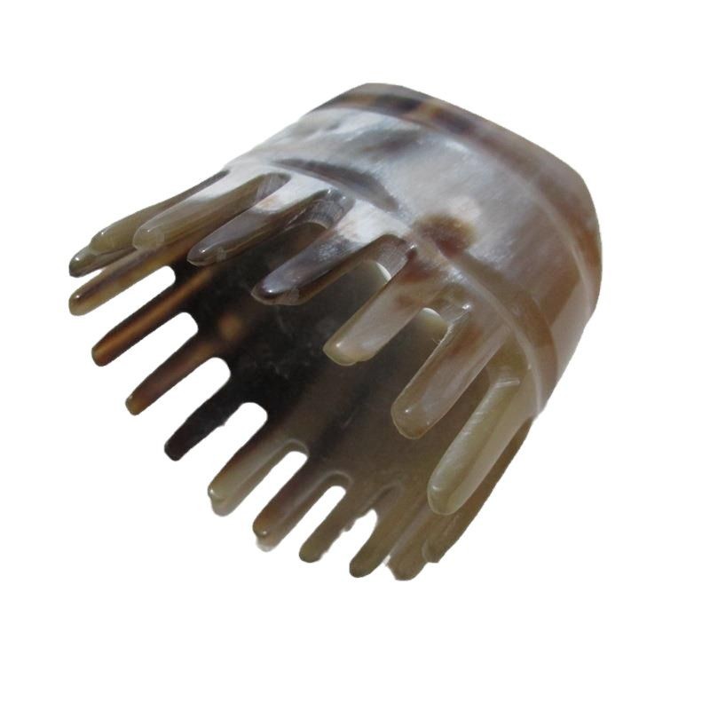 正宗天然牦牛角头皮经络按摩梳