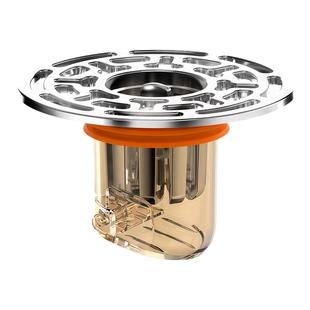 卫生间地漏防臭内芯通用防返臭味防虫下水管道神器封闭口盖过滤网