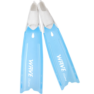 wave专业自由长脚蹼猎鱼训练蛙鞋男女士深潜水装备