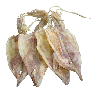 北海鱿鱼干 船上穿孔生晒鱿鱼干月子AAAAA级生晒烧烤鱿鱼干250g