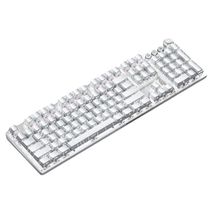 前行者等高线机械键盘电竞游戏专用电脑女生办公用键鼠套装104键