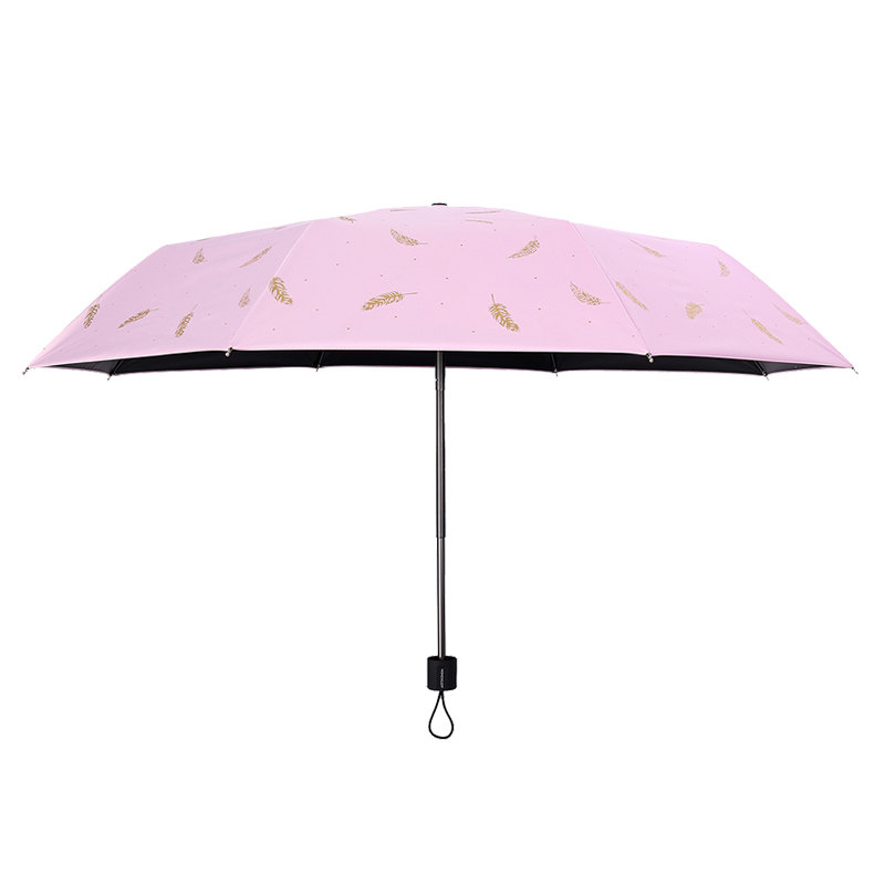 红叶小清新晴雨两用女韩国太阳伞