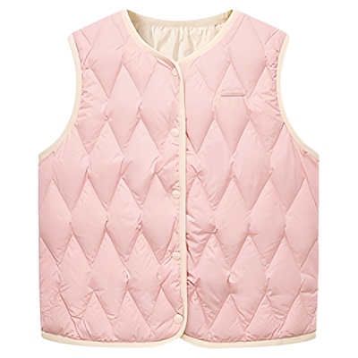 MINIPEACE童装儿童轻薄羽绒马甲三防秋冬保暖内搭羽绒背心
